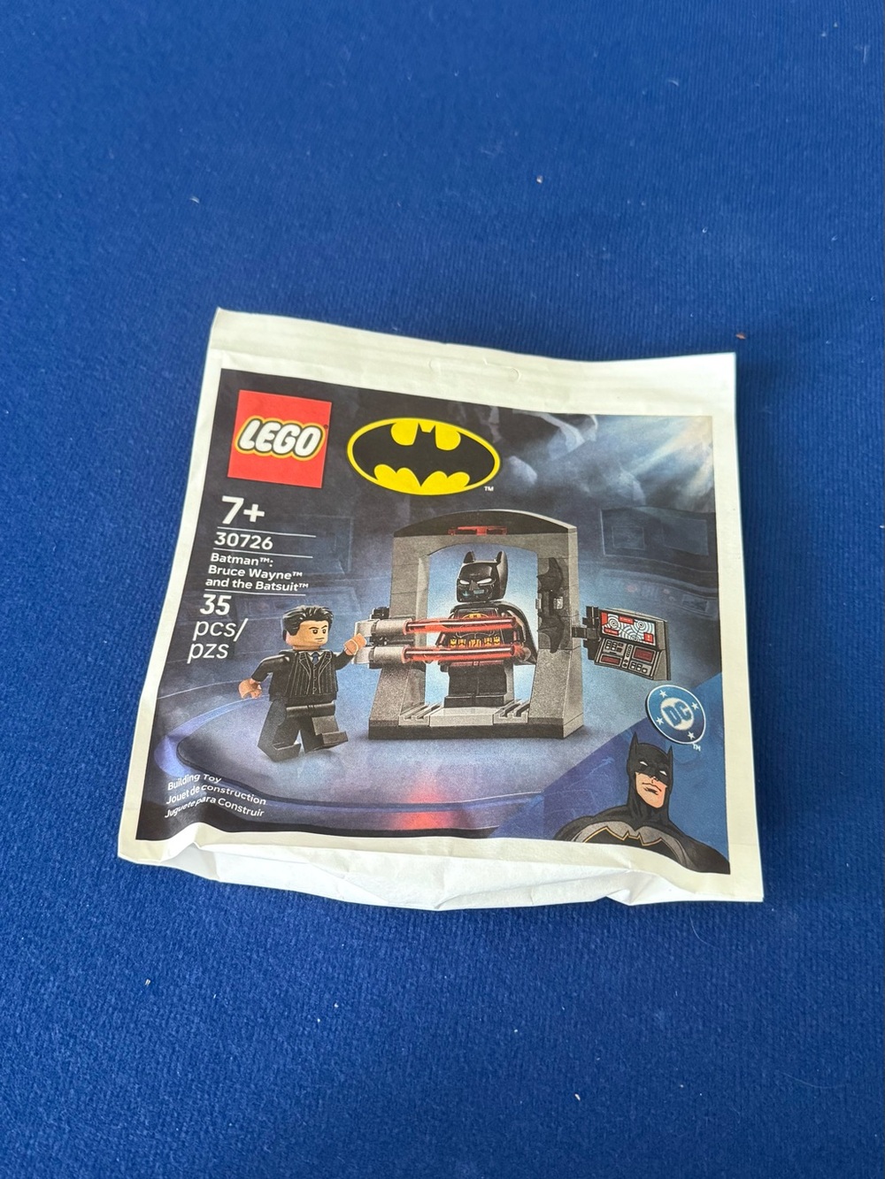 Lego Batman Mini Build Set - Black and Blue